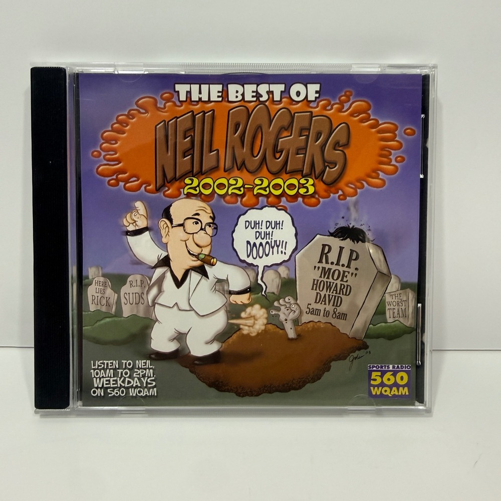 Neil Rogers The Best of 2002-2003 CD Radio Comedy 560 WQAM Good Talk Radio Humor